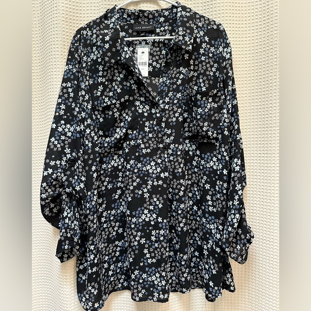 Lane Bryant blouse, size 22/24